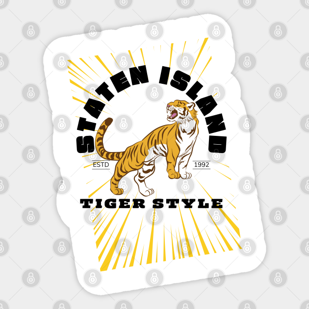 Wu Tang Clan Staten Island Shaolin Tiger Style Wu Tang Sticker
